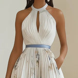Ciannait - Chic Pleated Dress