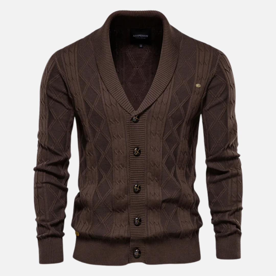 Éanna - Cosy Argyle Cardigan