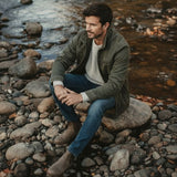 Valmont Vintage Olijfgroene Field Jacket