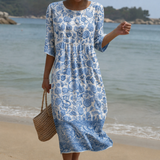 Molly | Floral Embroidery Dress