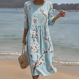 Sheila | Floral Embroidery Dress