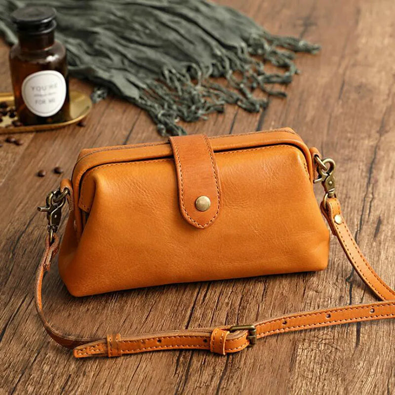 Nicole™ | Trendige Veganes Leder Umhängetasche