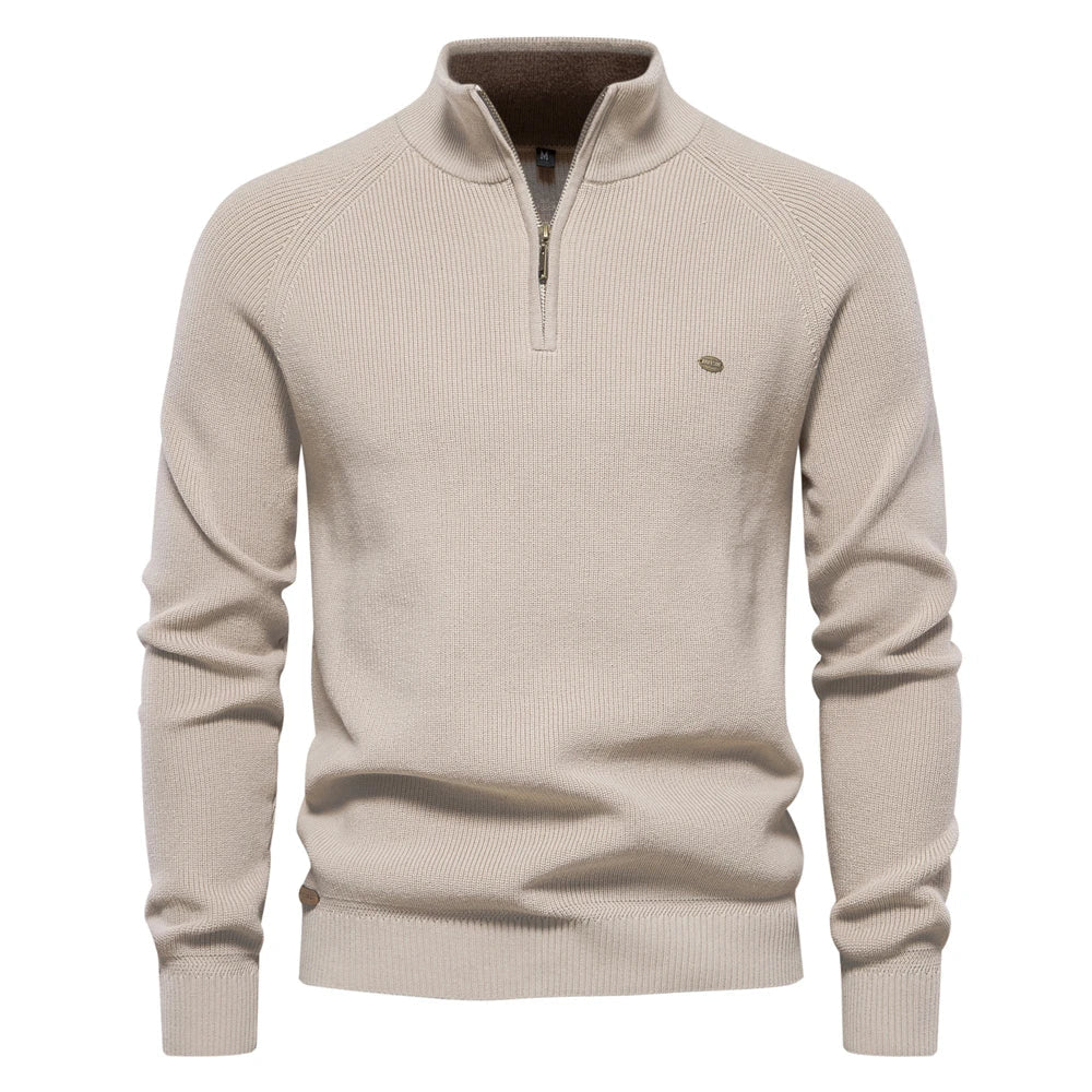Tadhg - Breathable Mid-Zip Jumper