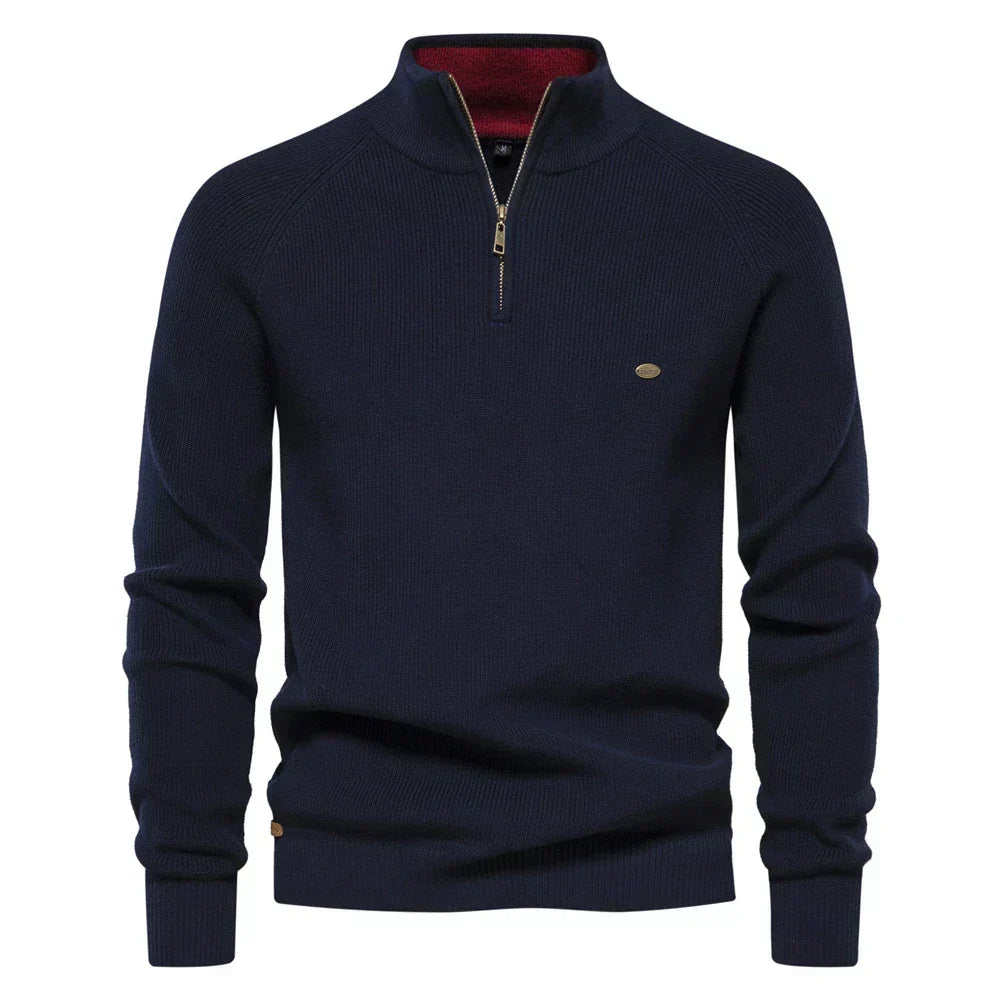 Tadhg - Breathable Mid-Zip Jumper