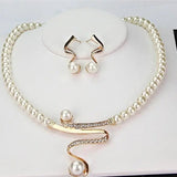 Marlies | Set aus Kette und Ohrringen