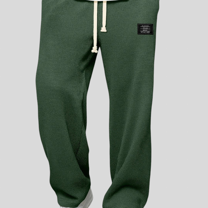 Tadhg - Relaxed Fit Wide-Leg Trousers