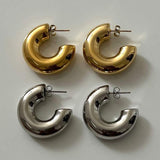 Sinéad - Bold Gold Hoop Earrings