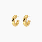 Sinéad - Bold Gold Hoop Earrings