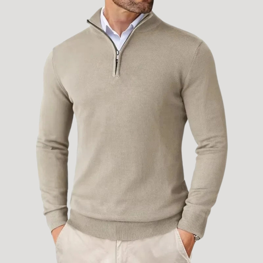Ronan - Cosy Half-Zip Pullover