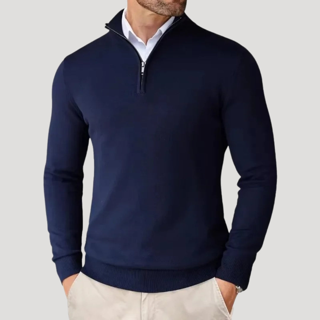 Ronan - Cosy Half-Zip Pullover