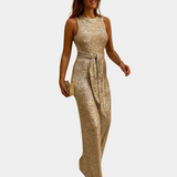 Tríona - Chic Shimmer Jumpsuit
