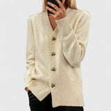Maeve - Chic Heart-Embellished Coat