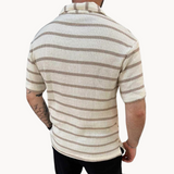 Cian - Classic Striped Polo Tee