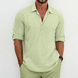 Odhran - Long Sleeve Polo Tee