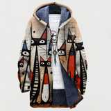 Aisling - Hooded Cat Cardigan
