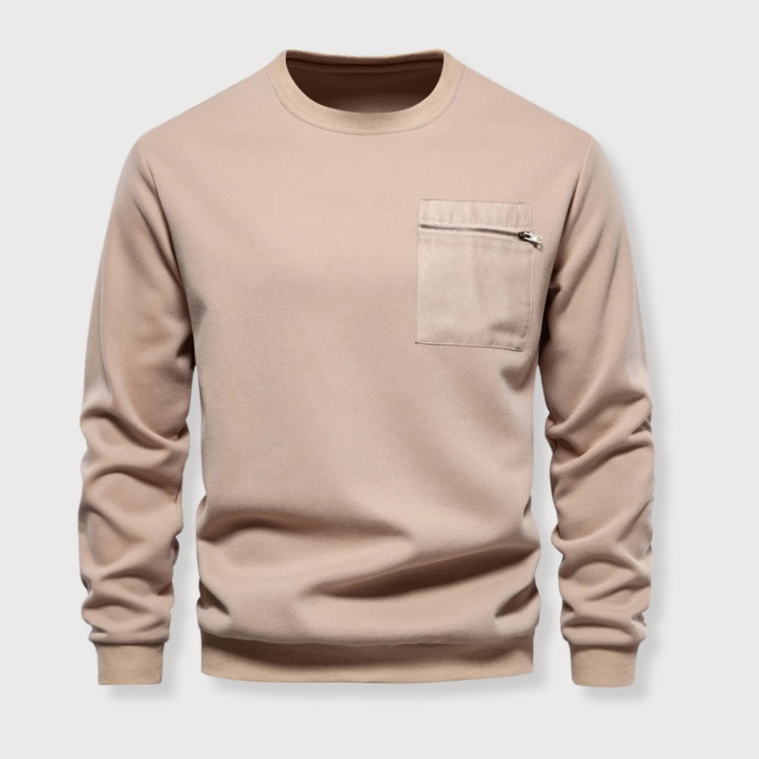 Ronan - Stylish Ribbed Jumper
