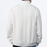 Cian - Quarter-Zip Knit Sweater