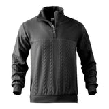 Cian - Quarter-Zip Knit Sweater