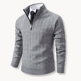 Cian - Versatile 1/4 Zip Jumper with Adjustable Fit