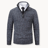 Cian - Versatile 1/4 Zip Jumper with Adjustable Fit