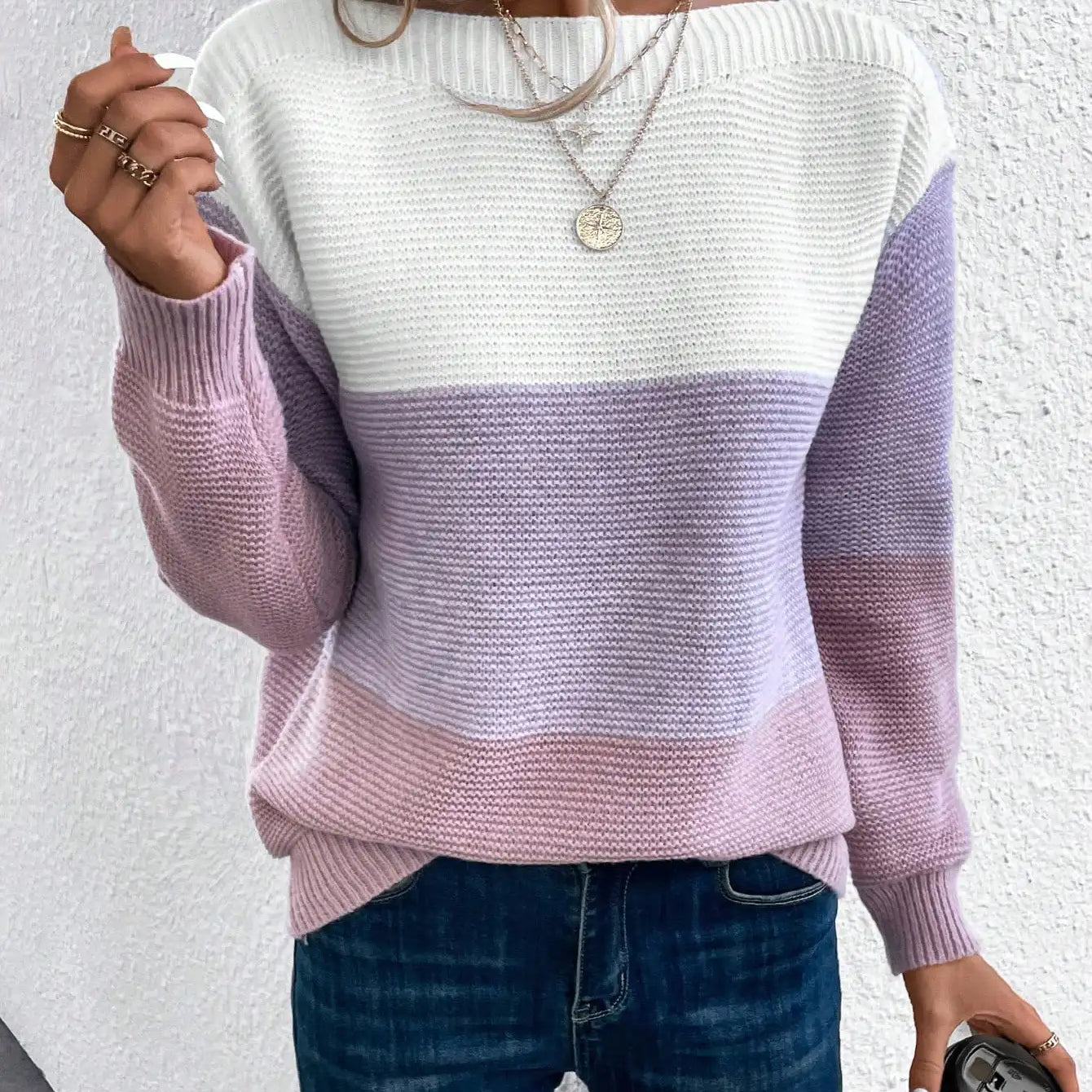 Frances - Cosy Ombre Jumper