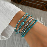 Imke | Armband-Set in Türkis