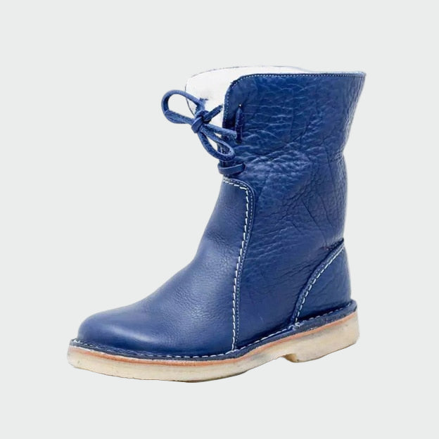 Aveen - Chic Beige Ankle Boots