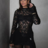 PENELOPE | DRAMATIC LACE DRESS
