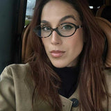 Doireann - Retro Oval Eyeglasses