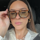 Aisling - Retro Aviator Sunglasses
