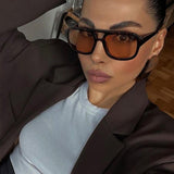 Aisling - Retro Aviator Sunglasses