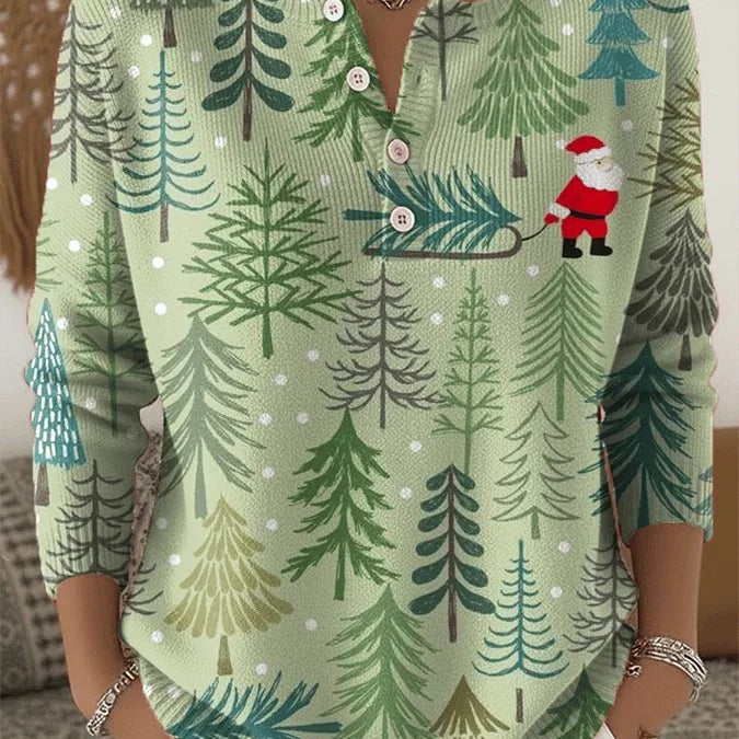 ANWEN | CHRISTMAS JUMPER WITH BUTTONS