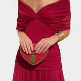 Florendra | Long Floral V Neck Dress