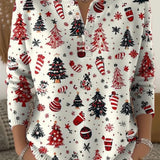 ANWEN | CHRISTMAS JUMPER WITH BUTTONS