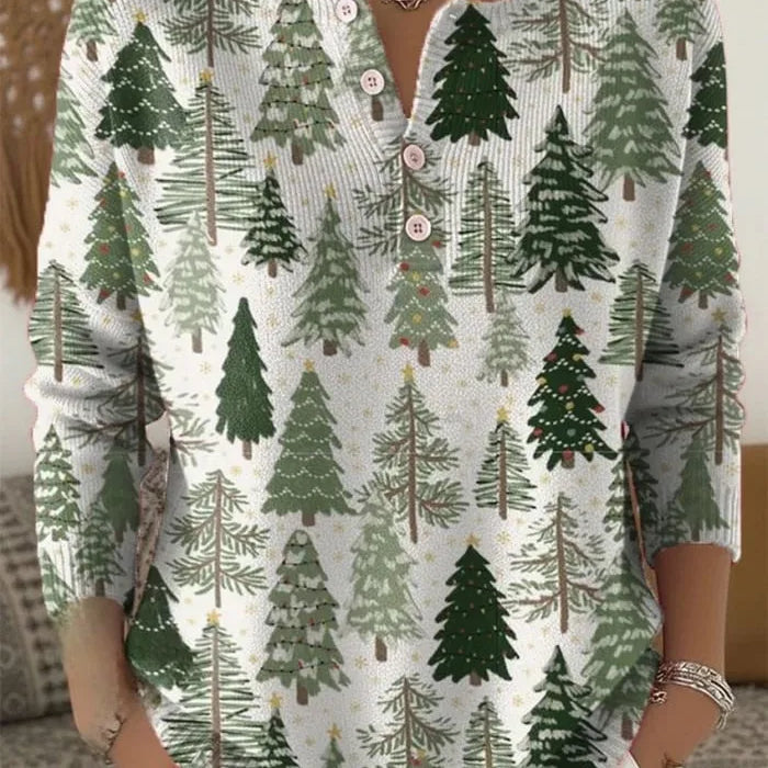 ANWEN | CHRISTMAS JUMPER WITH BUTTONS