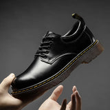 Conor - Chic Oxford Ankle Boots