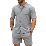 Cian - Coordinated Shirt and Shorts Ensemble