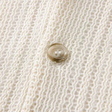 Cian - Striped Shirt with Ribbed Collar