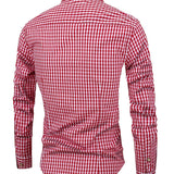 Aidan - Cosy Checked Button-Up