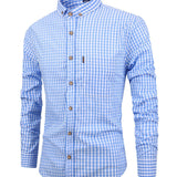 Aidan - Cosy Checked Button-Up