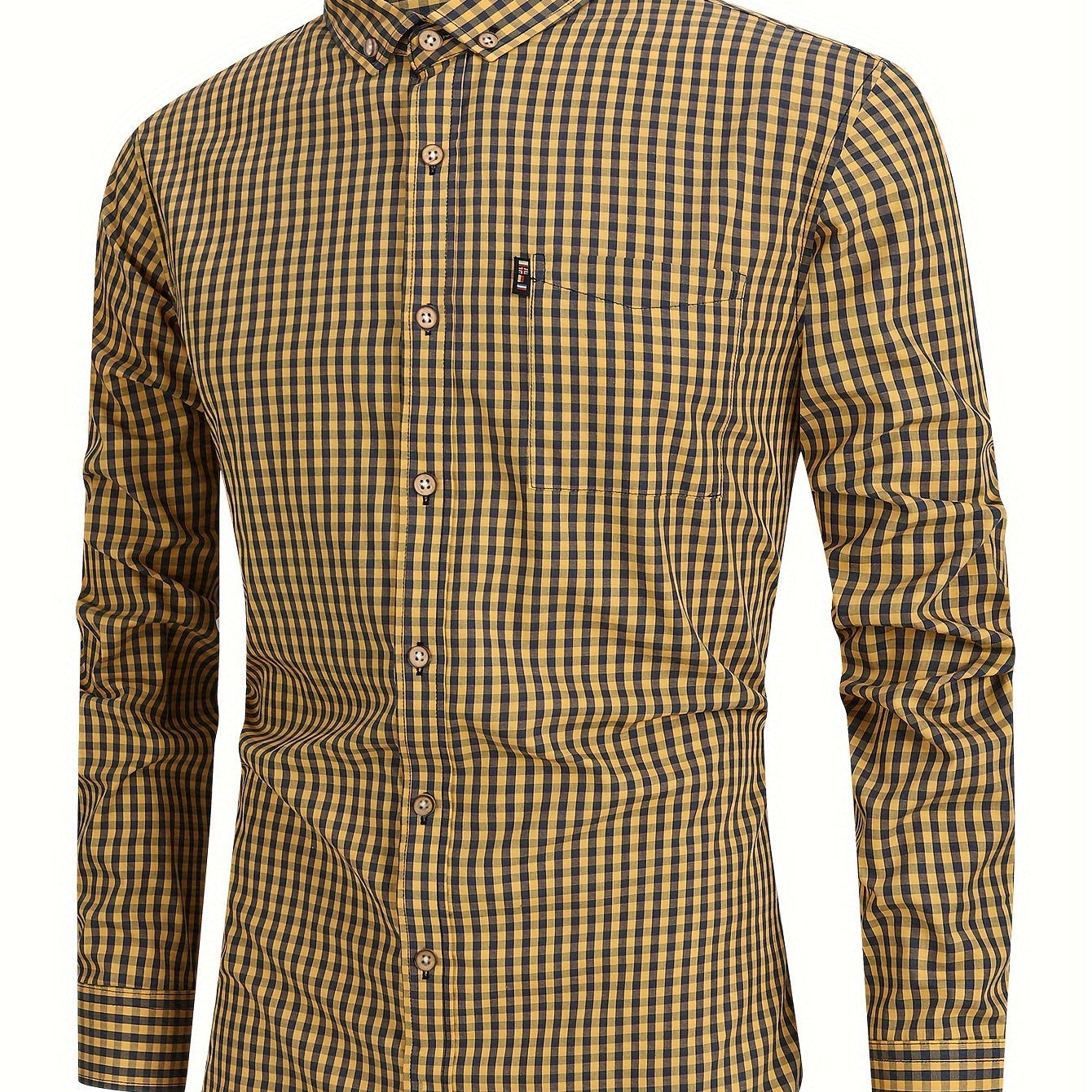 Aidan - Cosy Checked Button-Up