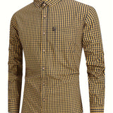 Aidan - Cosy Checked Button-Up