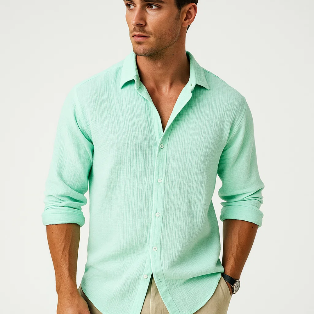 Pádraig - Stylish Collared Shirt