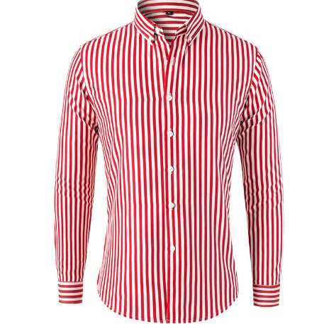 Cormac - Striped Overshirt Jacket