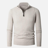 Tadhg - Chic Half-Zip Sweater