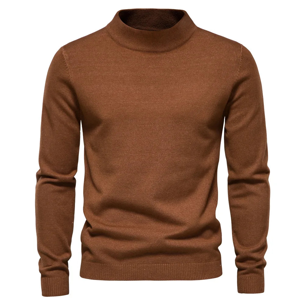 Seán - Chic High Neck Jumper