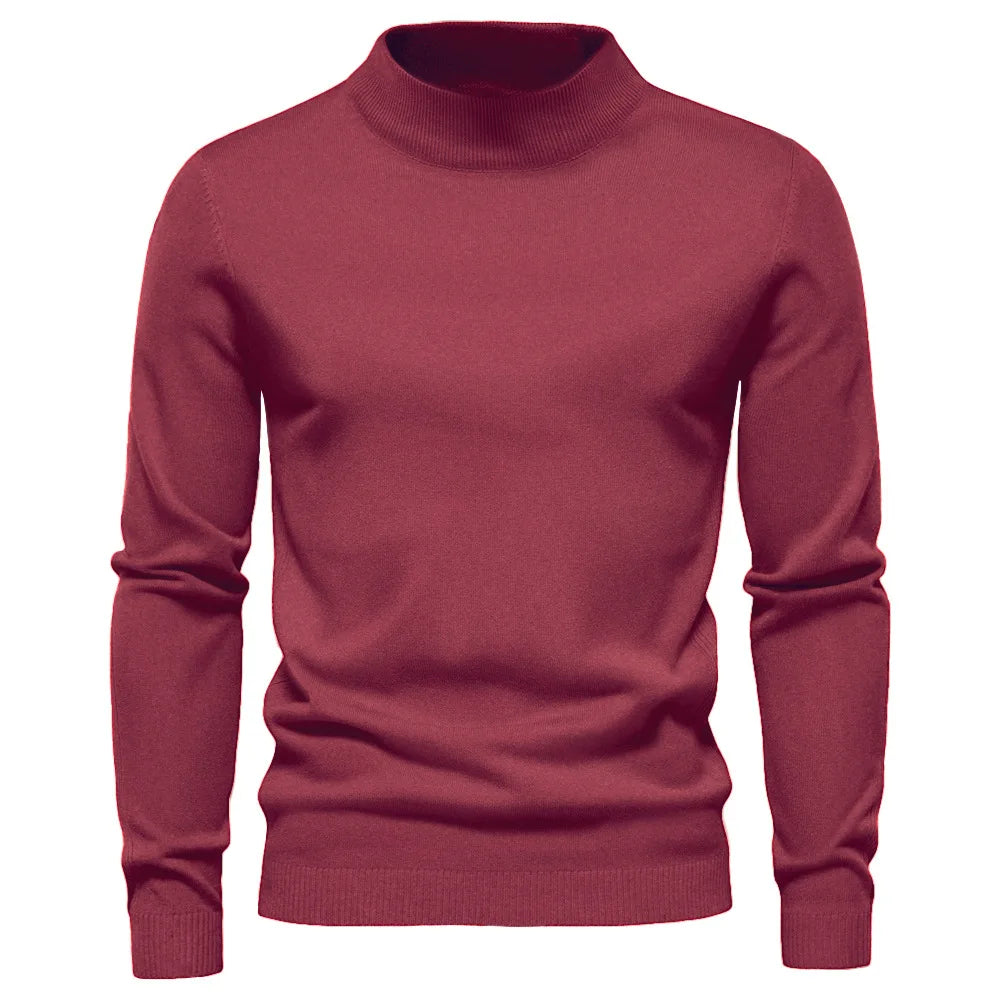 Seán - Chic High Neck Jumper