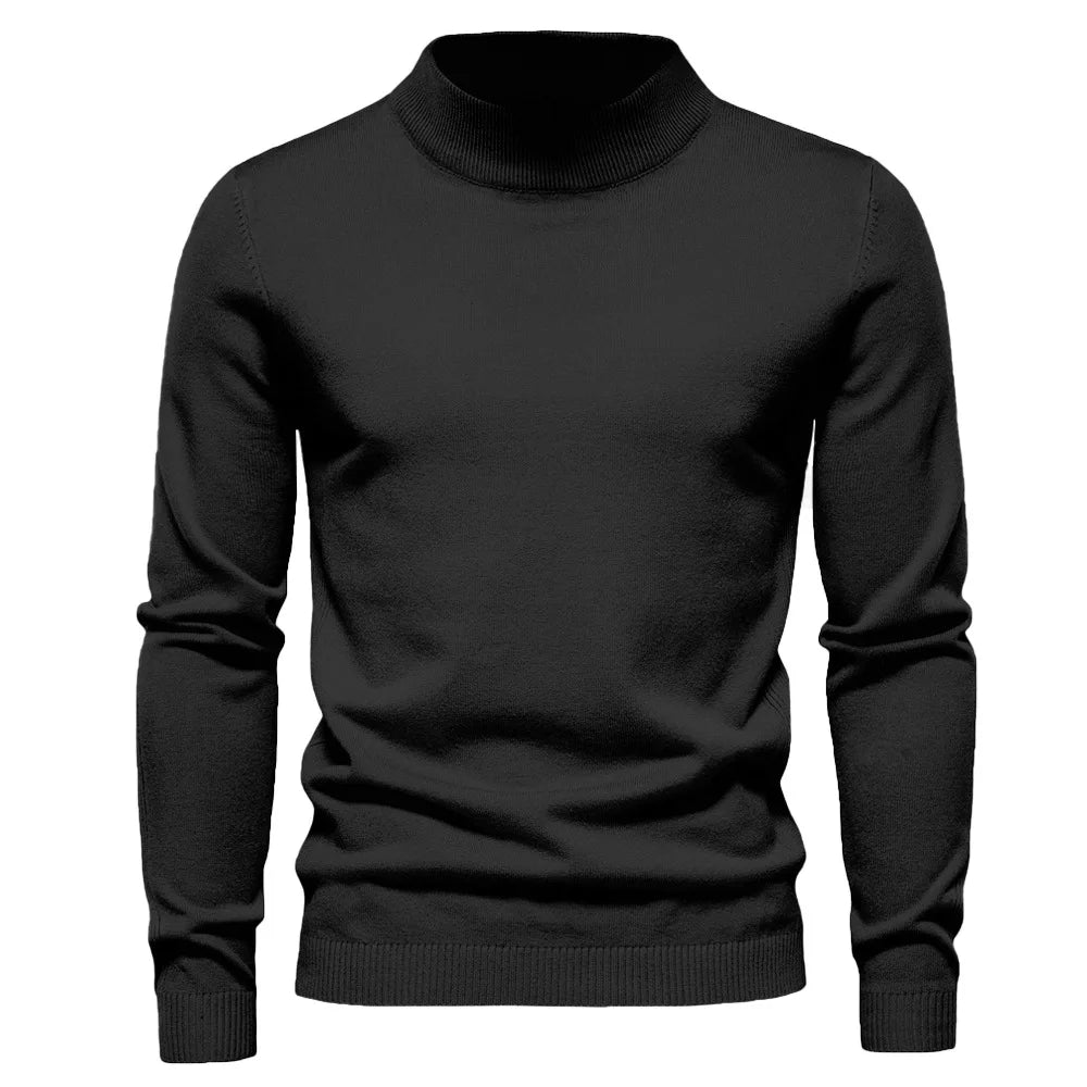 Seán - Chic High Neck Jumper