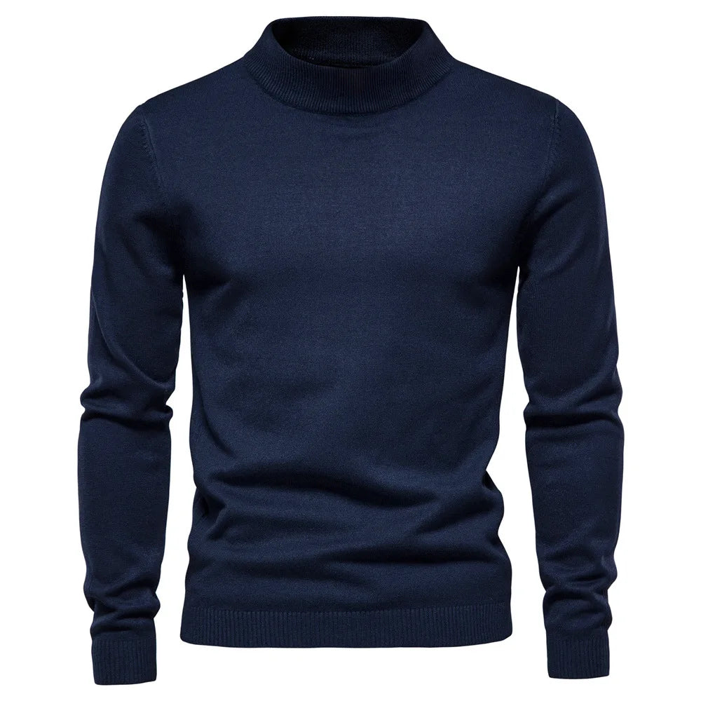 Seán - Chic High Neck Jumper