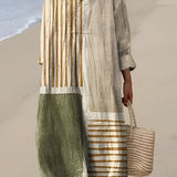Bláithín - Chic Geometric Dress